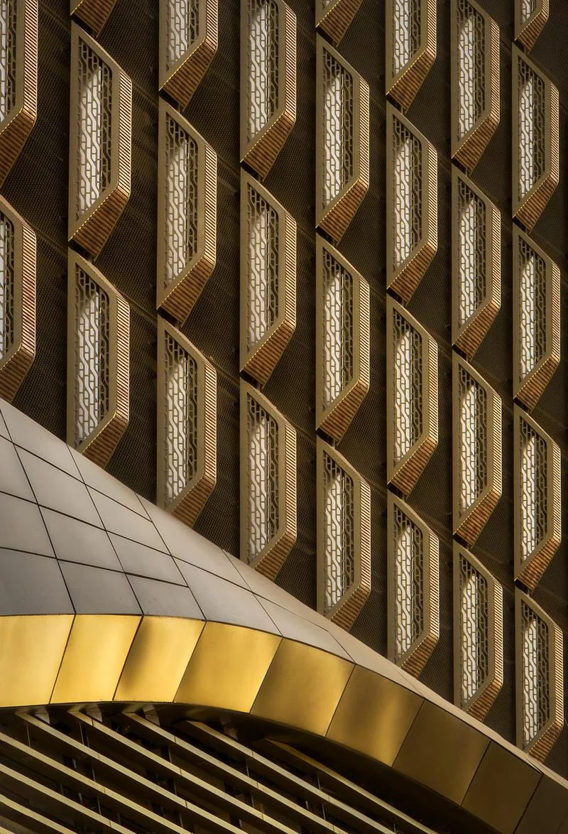 Close view of the ceramic fins and their metallic finish · Ahmad Alnaji - SARAB · via v2com